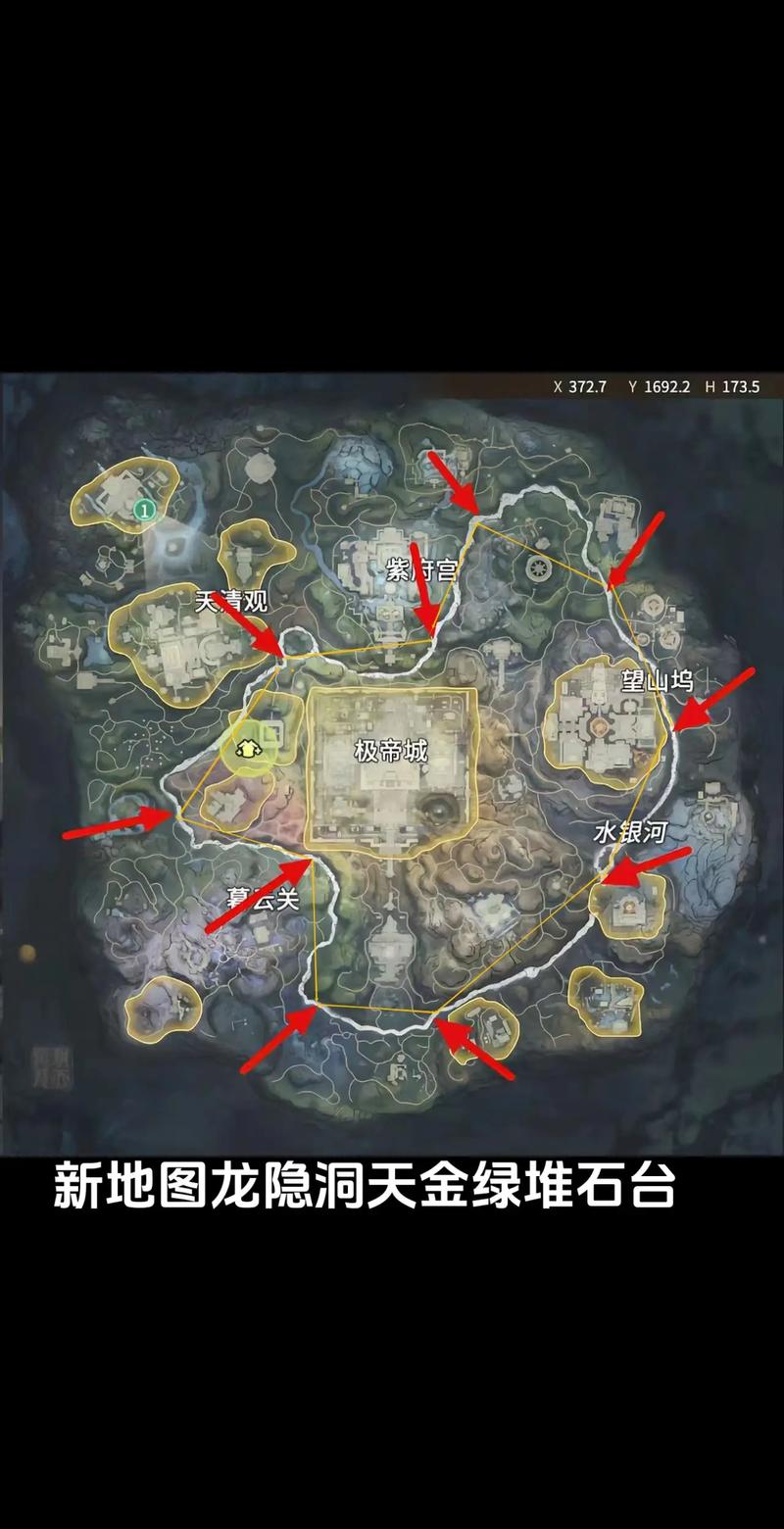 探秘网游中的神秘地图，隐藏无数宝藏